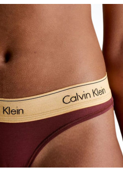 Dámske brazilky  Calvin Klein vínovej farby