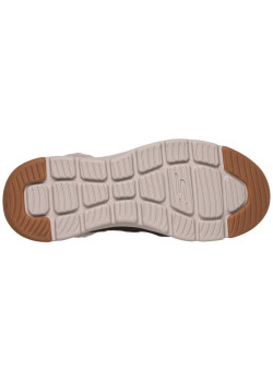 Dámske hnedé semišové topánky Skechers s kožušinkou