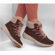 Dámske hnedé semišové topánky Skechers s kožušinkou Dámske hnedé semišové topánky Skechers s kožušinkou