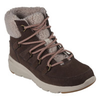 Dámske hnedé semišové topánky Skechers s kožušinkou Dámske hnedé semišové topánky Skechers s kožušinkou