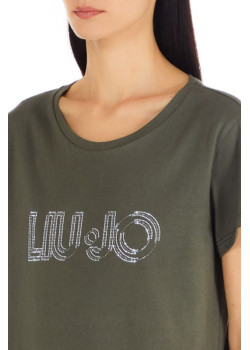 Dámske voľnejšie tričko LIU-JO s nápisom