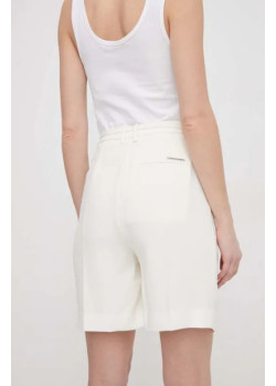 Dámske krémové šortky Calvin Klein