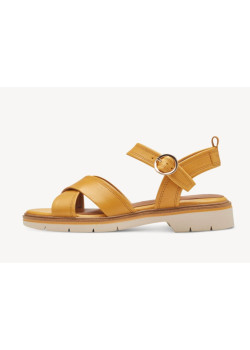 Dámske sandálky vo farbe mango Tamaris