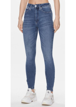 Dámske obtiahnuté modré rifle Calvin Klein
