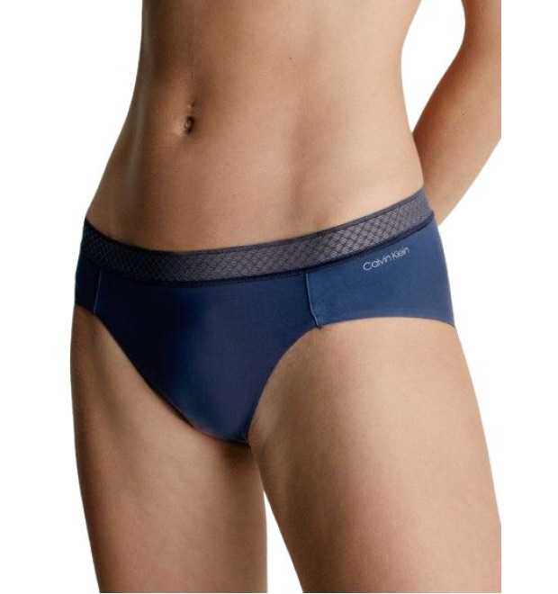 Dámske klasické nohavičky značky Calvin Klein modré Dámske klasické nohavičky značky Calvin Klein modré