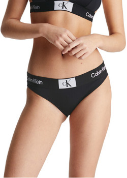 Čierne plavkové nohavičky Calvin Klein