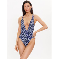 Dámske jednodielné vzorované plavky Tommy Hilfiger Dámske jednodielné vzorované plavky Tommy Hilfiger