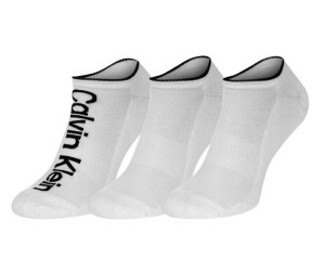 Sada 3 párov bielych ponožiek Calvin Klein