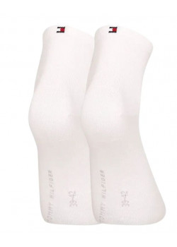 Biele dámske členkové ponožky Tommy Hilfiger
