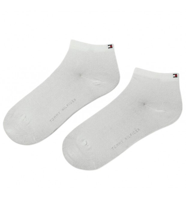 Biele dámske členkové ponožky Tommy Hilfiger