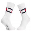 Dámske biele vysoké ponožky Tommy Hilfiger Dámske biele vysoké ponožky Tommy Hilfiger