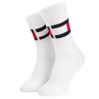 Dámske biele vysoké ponožky Tommy Hilfiger Dámske biele vysoké ponožky Tommy Hilfiger