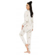 Dlhé dámske pyžamo Leptir s motívom zvieratiek