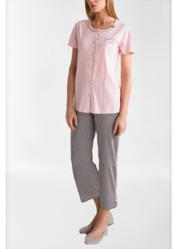Dámske pyžamo s trojštvrťovými nohavicami značky  Vamp
