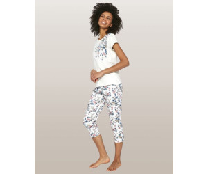 Dámske pyžamo s trojštvrťovými nohavicami značky Cornette