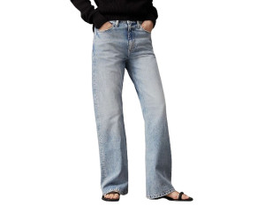Bootcut rifle Calvin Klein svetlomodré