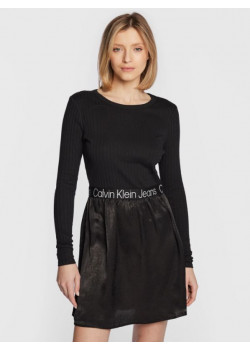 Dámske šaty Calvin Klein s dlhým rukávom