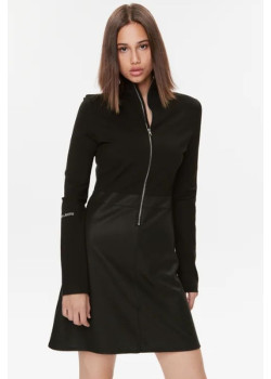 Dámske čierne elegantné šaty Calvin Klein 