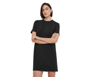 Šaty s krátkym rukávom Calvin Klein čierne