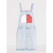 Mini rifľové šaty na traky TOMMY HILFIGER Mini rifľové šaty na traky TOMMY HILFIGER