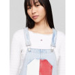 Mini rifľové šaty na traky TOMMY HILFIGER Mini rifľové šaty na traky TOMMY HILFIGER