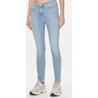 Dámske obtiahnuté svetlomodré rifle Calvin Klein Dámske obtiahnuté svetlomodré rifle Calvin Klein
