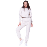 Calvin Klein dámske bavlnené tepláky béžové Calvin Klein dámske bavlnené tepláky béžové