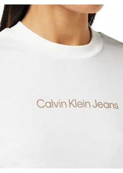 Dámske tričko s krátkym rukávom Calvin Klein  v bielej farbe