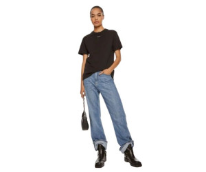 Dámske tričko s krátkym rukávom od značky Calvin Klein čierne