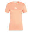 Dámske tričko Calvin Klein Slim Fit oranžové Dámske tričko Calvin Klein Slim Fit oranžové