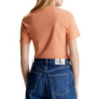 Dámske tričko Calvin Klein Slim Fit oranžové Dámske tričko Calvin Klein Slim Fit oranžové
