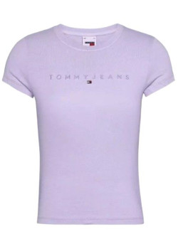 Tričko fialové TOMMY HILFIGER