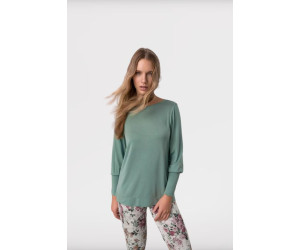 Vamp dámske zelené pyžamo s kvetinovým vzorom