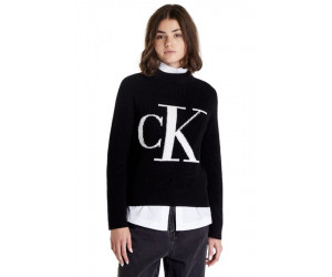 Dámsky čierny sveter Calvin Klein 