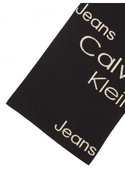 Čierny šál Calvin Klein