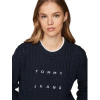 Tommy Jeans dámsky tmavomodrý pulóver Tommy Jeans dámsky tmavomodrý pulóver