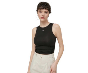 Crop top Tommy Hilfiger čierny