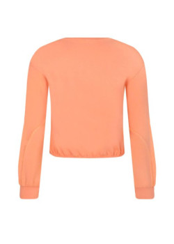 Dievčenská mikina Calvin Klein - oranžová