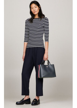 Tmavo modrá malá kabelka Tommy Hilfiger