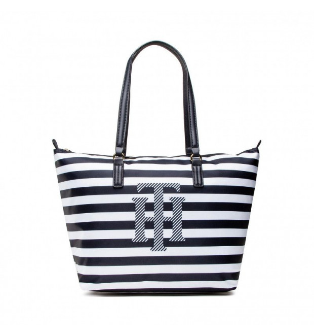 Veľká shopper kabelka tmavo modrá Tommy Hilfiger Veľká shopper kabelka tmavo modrá Tommy Hilfiger