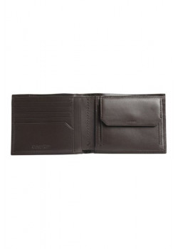 Hnedá kožená peňaženka Calvin Klein