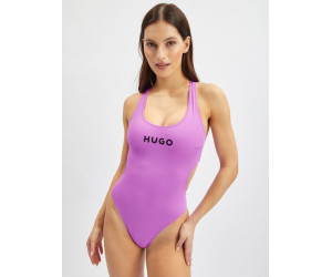 Dámske fialové jednodielne plavky Hugo