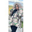 Luxusná páperová bunda Flo&Clo s kvetovaným vzorom Luxusná páperová bunda Flo&Clo s kvetovaným vzorom