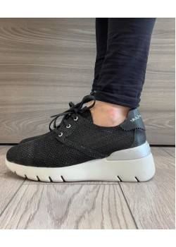 Dámske perforované sneakersy Hispanitas čierne