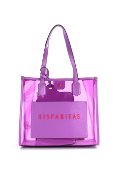 Priesvitná kabelka Hispanitas fuchsia