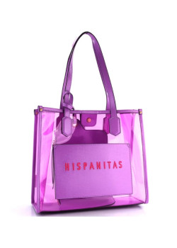 Priesvitná kabelka Hispanitas fuchsia