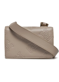 Crossbody kabelka Tommy Hilfiger v hnedej farbe