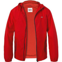 Prechodná bunda Tommy Jeans červená Prechodná bunda Tommy Jeans červená