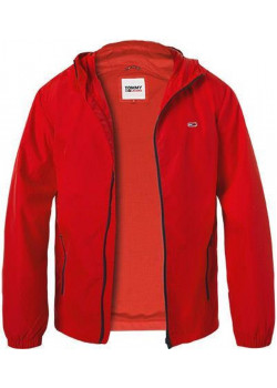 Prechodná bunda Tommy Jeans červená