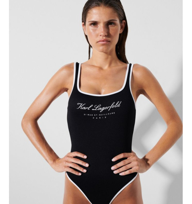 Jednodielne dámske plavky Karl Lagerfeld 